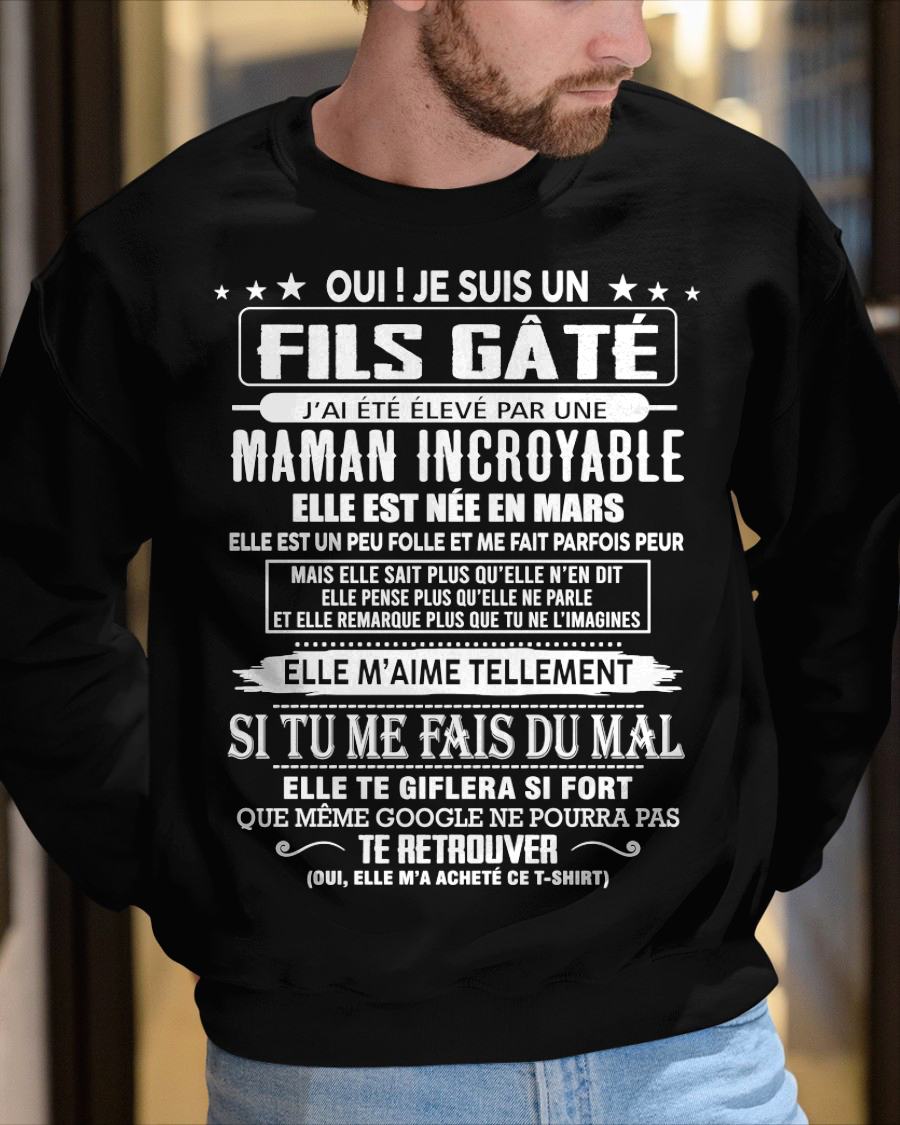 MARS - FILS GÂTÉ – CADEAU DE MAMAN - NGHL03 (SKU26T-0172-03)