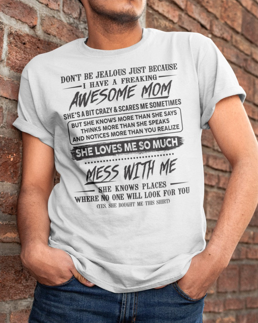 Awesome Mom - Perfect Gift For Your Son From Mom - NGHL00 (SKU TRI 03.03.03)