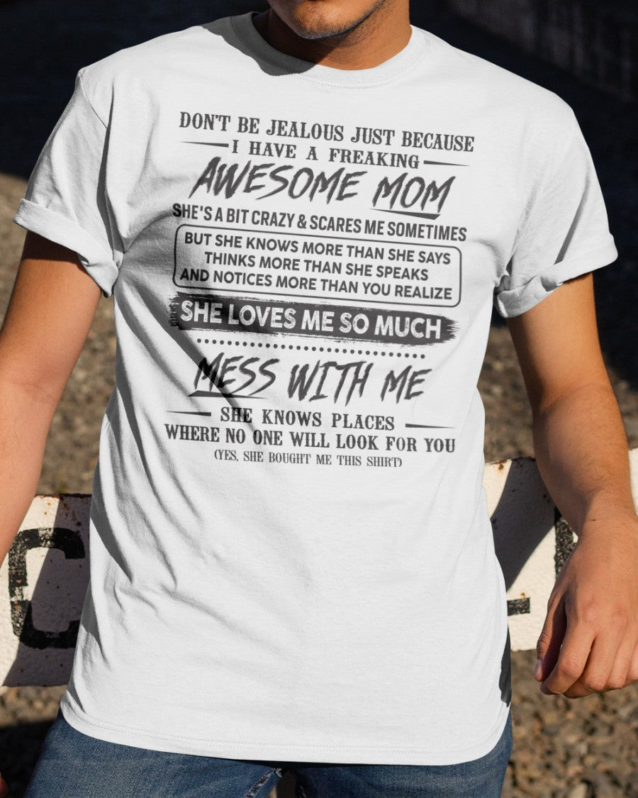 Awesome Mom - Perfect Gift For Your Son From Mom - NGHL00 (SKU TRI 03.03.03)