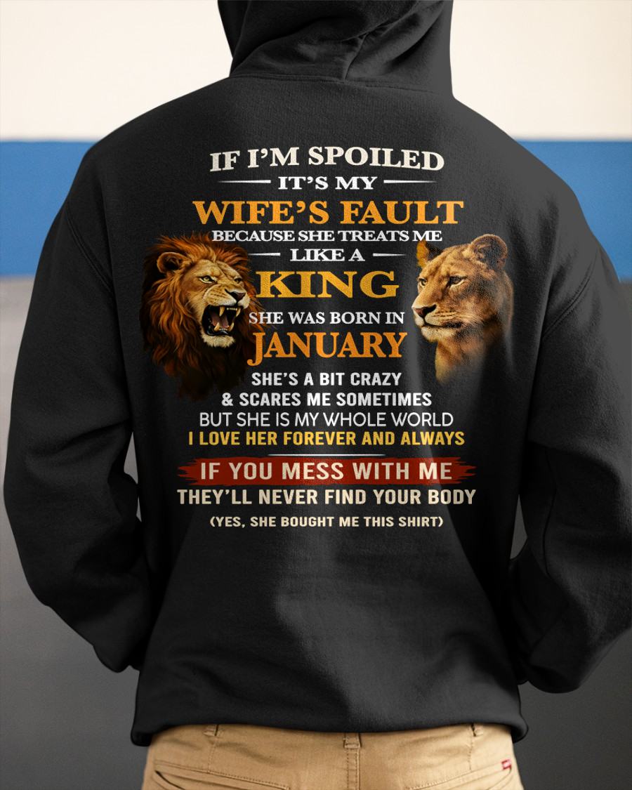 JANUARY - SPOILED HUSBAND - GIFT FROM WIFE - NGHL01 (SKU26T-01-60-01)