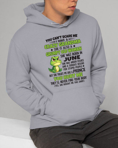 JUNE - YOU CAN'T SCARE ME - FOR GRANDSON - GIFT FROM GRANDMA - NGHL06 (SKU09-85-06)