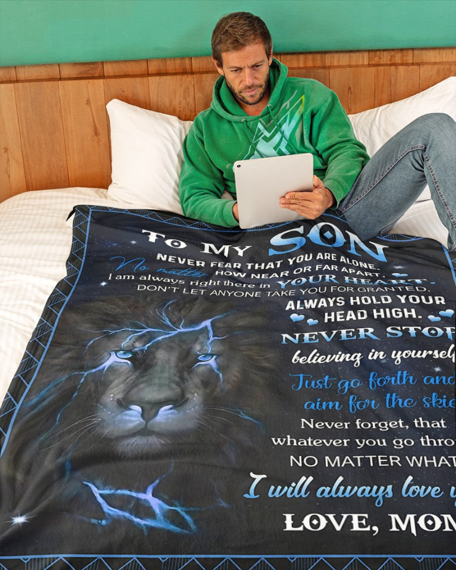 Special Gift For Your Son Blanket - From Mom (SKUB09-138)