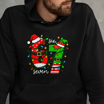 Trending Six Seven Meme Christmas 67 Xmas Men Women Kids T-Shirt - Christmas Unisex T-Shirt/Hoodie/Sweatshirt - NGHL00