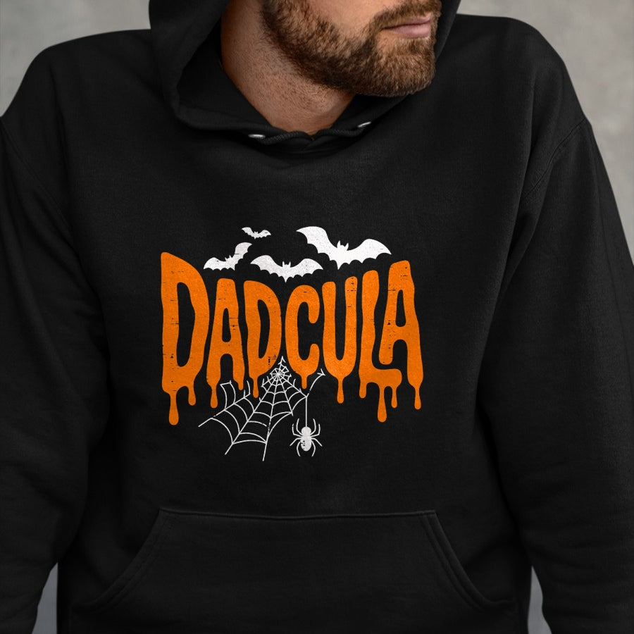 Dadcula Funny Halloween Dad Costume Spider Bat for Dad Men T-Shirt - Gift From Dad Unisex T-Shirt/Hoodie - NGHL00 (SKUT-2310EMAILDS-14)