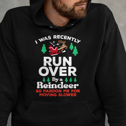 Christmas Runover By Reindeer Funny Xmas Women Men Kids T-Shirt - Christmas Unisex T-Shirt/Hoodie/Sweatshirt - NGHL00
