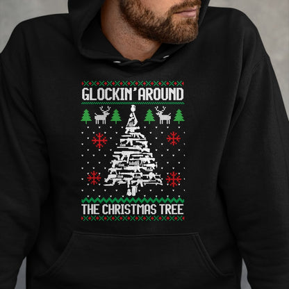 Funny Guns Ugly Christmas Sweaters for Gun Lovers Men Women T-Shirt - Christmas Unisex T-Shirt/Hoodie/Sweatshirt - NGHL00