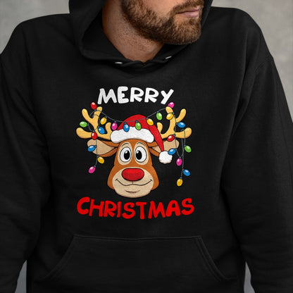 Merry Christmas Reindeer Xmas Family Men Women T-Shirt - Christmas Unisex T-Shirt/Hoodie/Sweatshirt - NGHL00