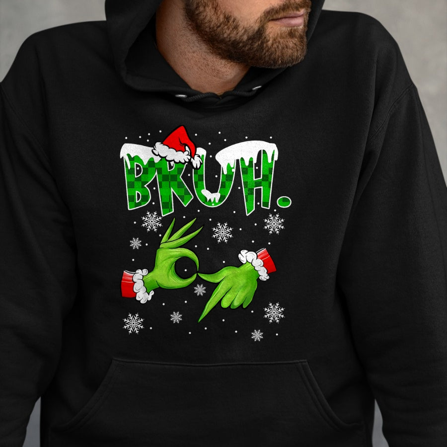 Bruh 67 Six Seven 6 7 Meme Christmas Funny Gen Alpha Slang T-Shirt  - Christmas Unisex T-Shirt/Hoodie/Sweatshirt - NGHL00