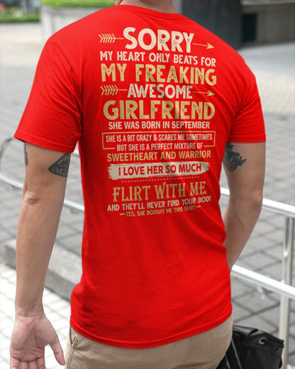 September - Awesome Girl - Perfect Gift For Your Boyfriend, Husband (SKU05-103-09)