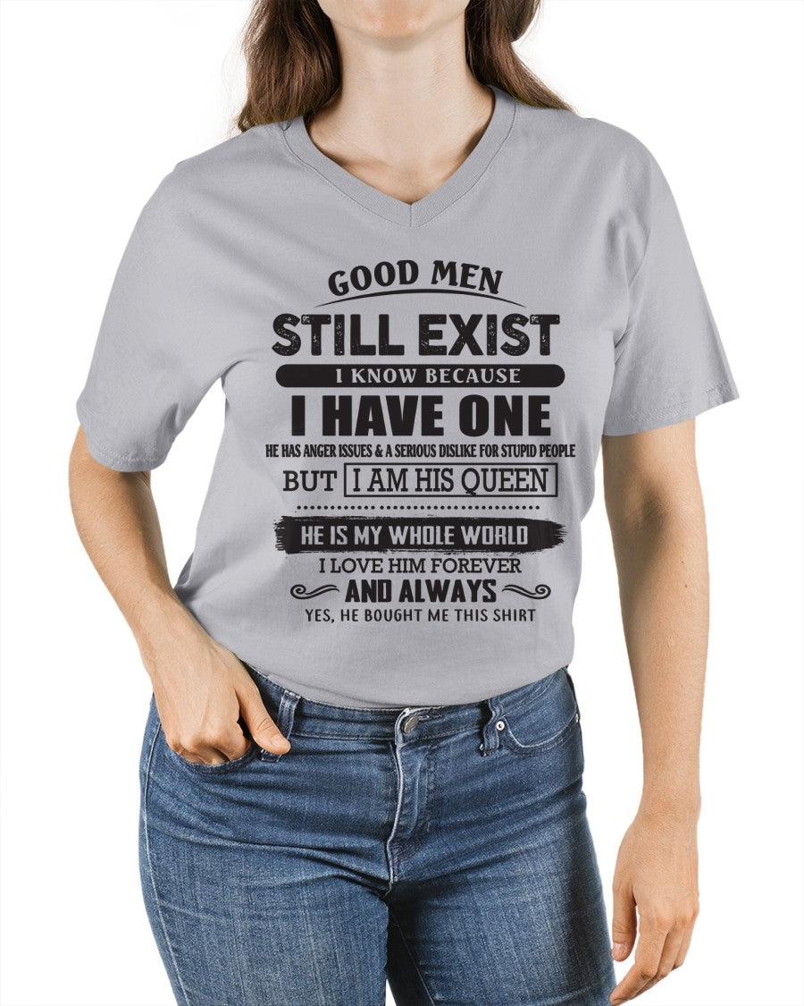 Good Men Still Exist - Perfect Gift For Your Girlfriend, Wife From Husband / Man - NGHL00 (SKU07-166-00)