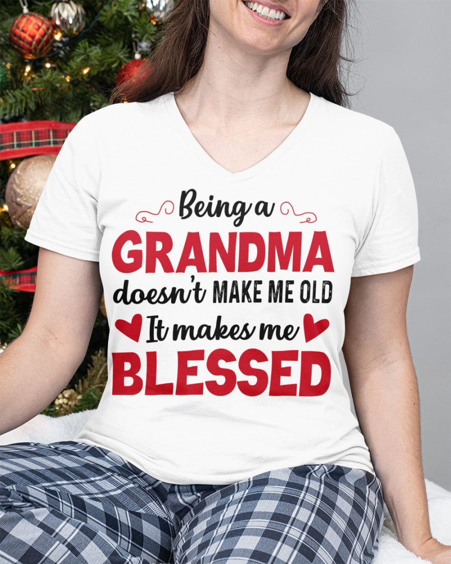 BEING A GRANDMA DOESN'T MAKE ME OLD- IT MAKES ME BLESSED NGHL00 (SKU10-11)