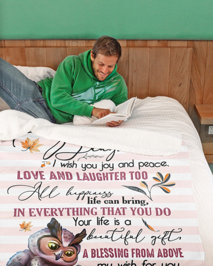 Special gift for daughter Blanket From Mom