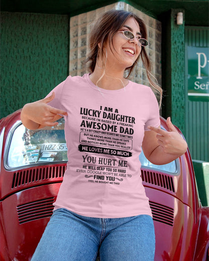 Lucky Daughter - perfect gift for your daughter from Dad - HL00 (SKU-TONDD2509-00)