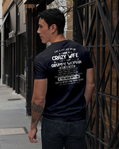 LUCKY MAN OF A GRUMPY WIFE  - GIFT FROM WIFE - NGHL00 (SKU12-277-00)