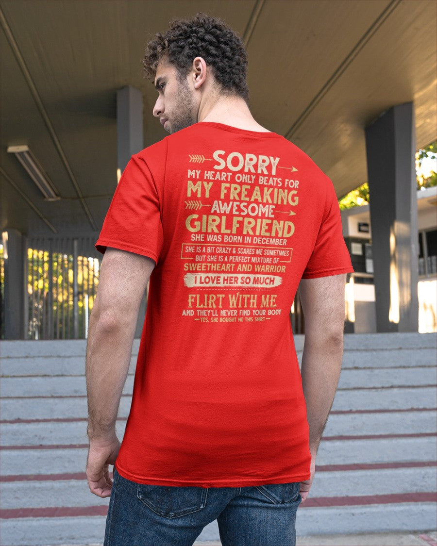 December - Awesome Girl - Perfect Gift For Your Boyfriend, Husband (SKU05-103-12)