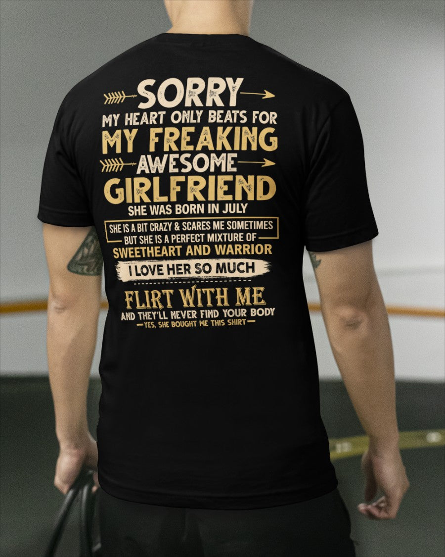 July - Awesome Girl - Perfect Gift For Your Boyfriend, Husband (SKU05-103-07)