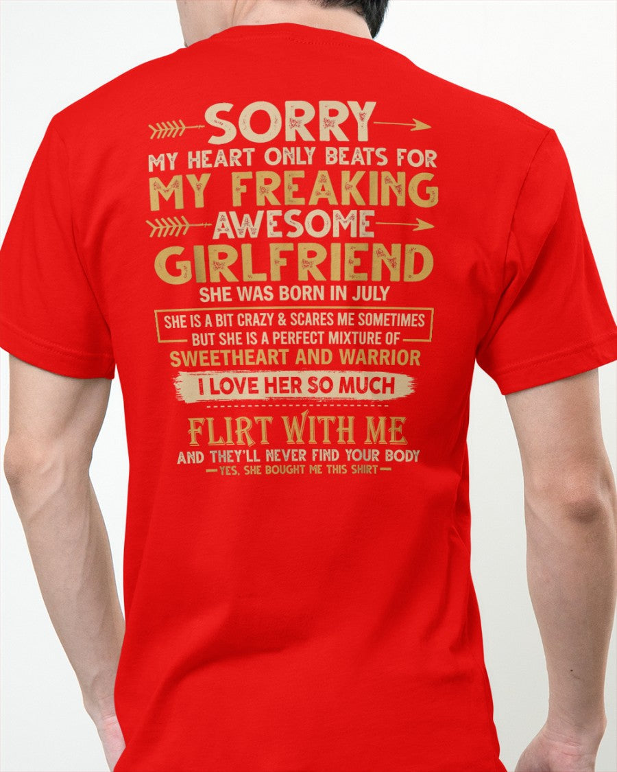 July - Awesome Girl - Perfect Gift For Your Boyfriend, Husband (SKU05-103-07)