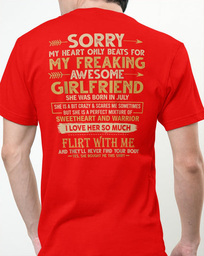 July - Awesome Girl - Perfect Gift For Your Boyfriend, Husband (SKU05-103-07)