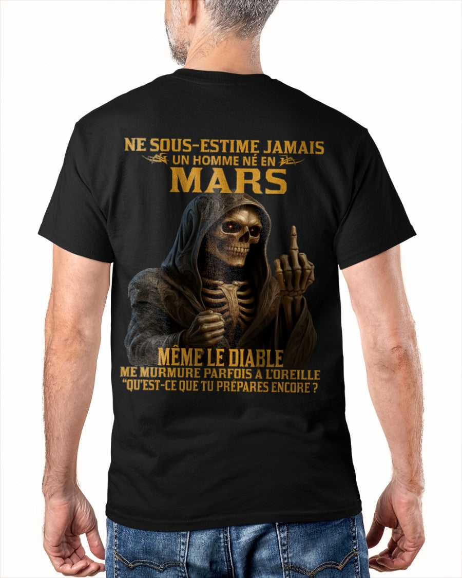 NE SOUS-ESTIME JAMAIS UN HOMME NÉ EN MARS Fr03 NGHL03 male (SKU12-305-03)