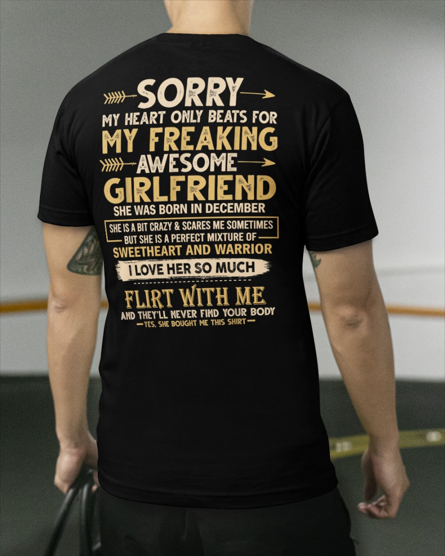 December - Awesome Girl - Perfect Gift For Your Boyfriend, Husband (SKU05-103-12)