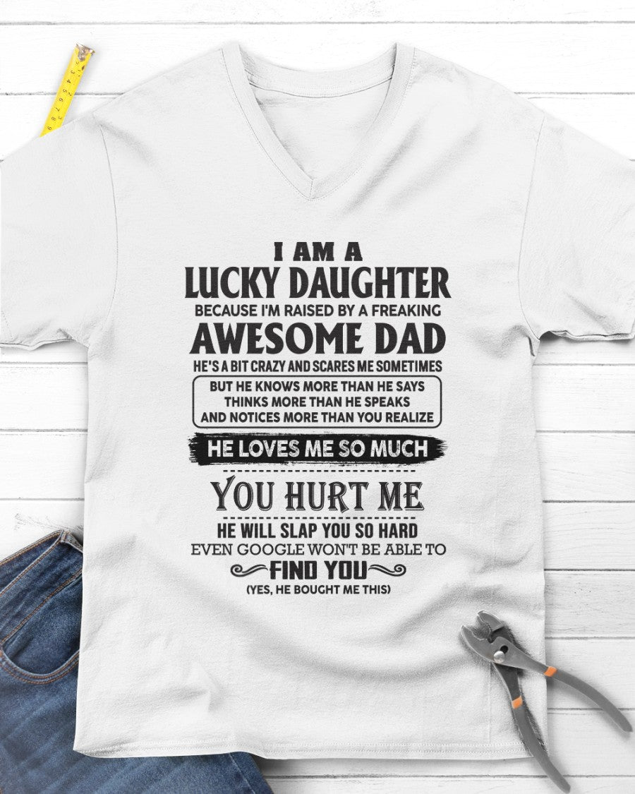 Lucky Daughter - perfect gift for your daughter from Dad - HL00 (SKU-TONDD2509-00)
