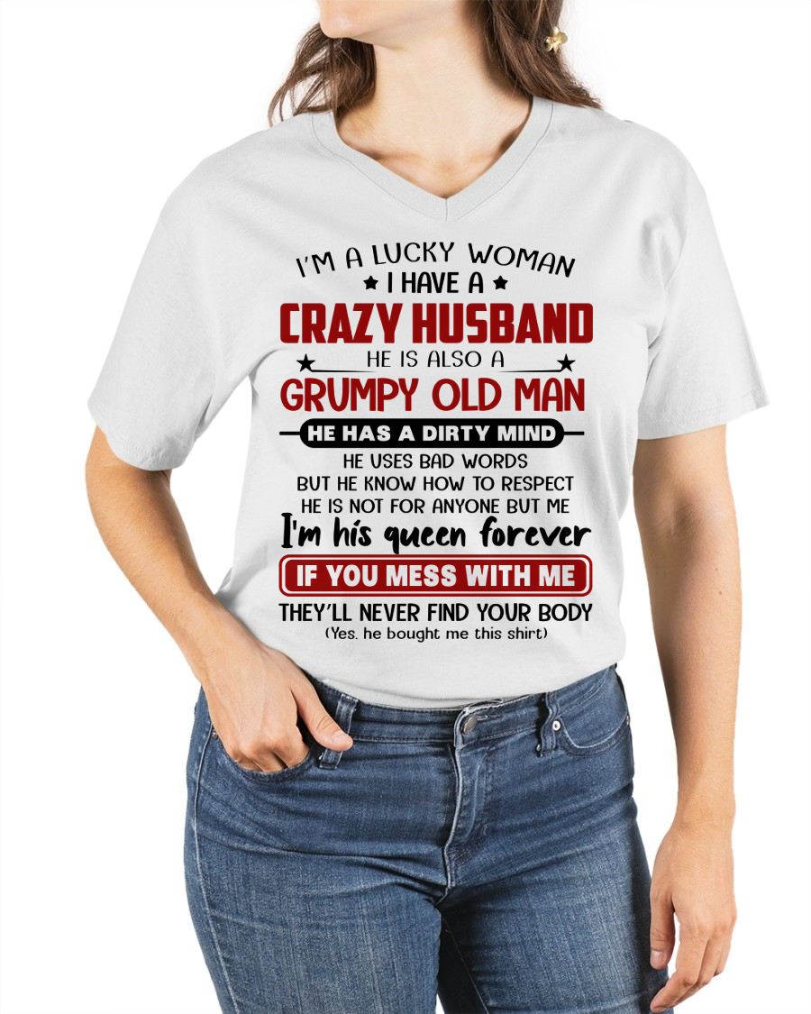 TO MY WIFE - I'M A LUCKY WOMAN - GIFT FROM HUSBAND - NGHL00 (SKU12-282-00)