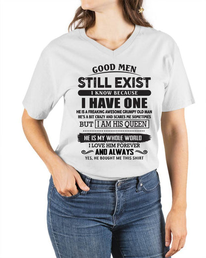 Good Men Still Exist - Perfect Gift For Your Girlfriend, Wife From Boyfriend, Husband - NGHL00 (SKU26T-0192-00)