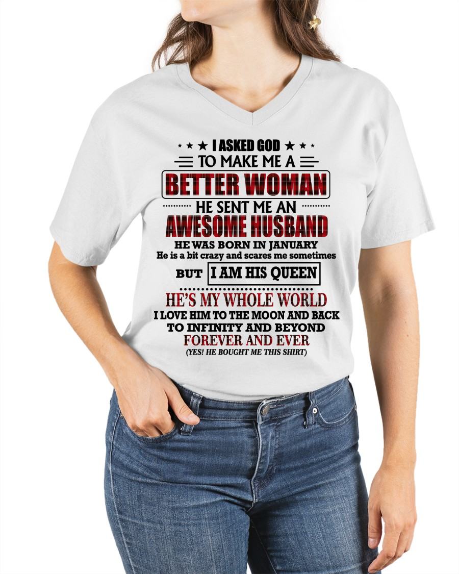 JANUARY - GOD SENT ME AN AWESOME HUSBAND - GIFT FROM HUSBAND - NGHL01 (SKU12-321-01)