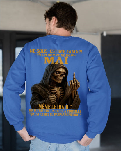 NE SOUS-ESTIME JAMAIS UN HOMME NÉ EN MAI Fr05 NGHL05 male (SKU12-305-05)