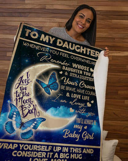 Special gift for Daughter - Blanket (SKUB09-39)