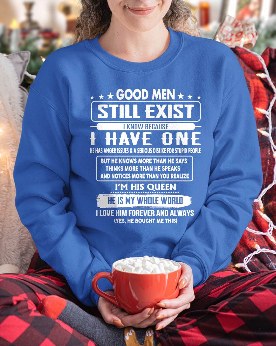 Good men Still Exist - gift for your girlfriend, wife from Husband - NGHL00 (SKU2602-42-00)