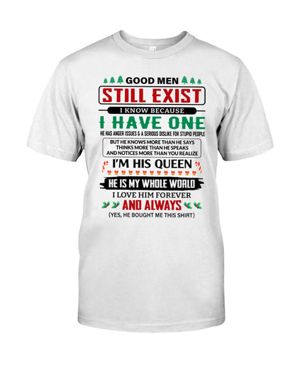 Good Men Still Exist - Perfect Christmas Gift For Your Wife From Husband - NGHL00