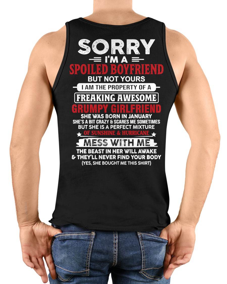January - Spoiled Boyfriend - Perfect Gift From Girlfriend - NGHL01 (SKU11-18-01)